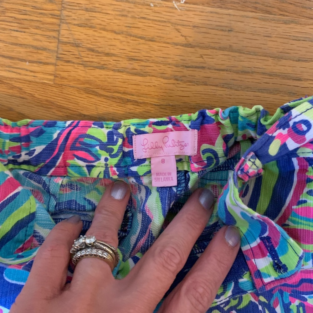 Lilly Pulitzer little Girls size 8 shorts